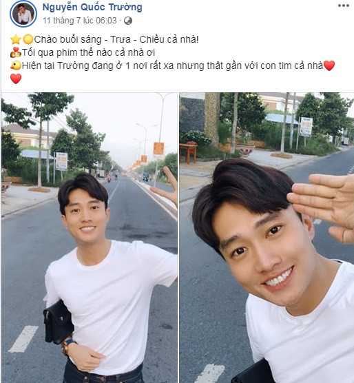 Nam diễn viên sinh năm 1988 rất biết cách lấy lòng người hâm mộ, đặc biệt là các fan nữ bằng sự thân thiện của mình.