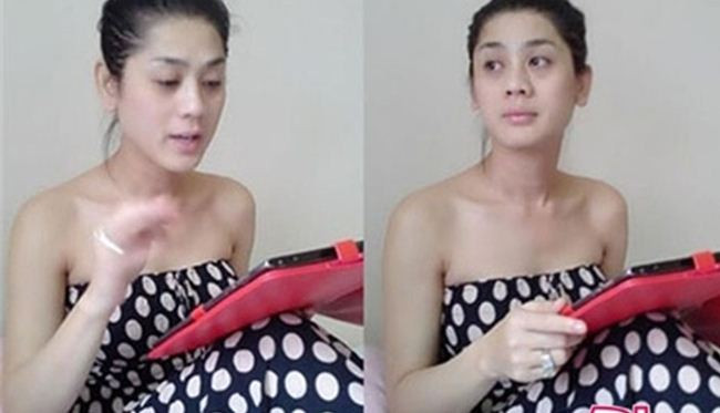 7 năm sau khi chuyển giới, dù nhiều lần điều chỉnh nhan sắc nhưng mặt mộc của Lâm Khánh Chi vẫn lộ rõ những đường nét khá nam tính.