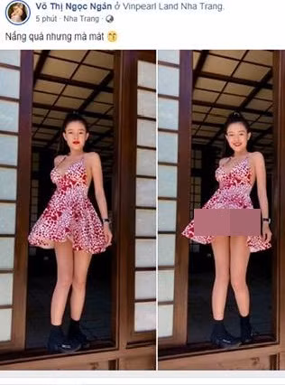 Mới đây nhất, Ngân 98 đã phải nhận nhiều chỉ trích khi có hành động tung váy, để lộ cả quần lót phản cảm ngay trước ống kính. Trước phản ứng gay gắt của cư dân mạng, cô nàng đã nhanh tay xóa ảnh chỉ sau vài tiếng đăng tải.