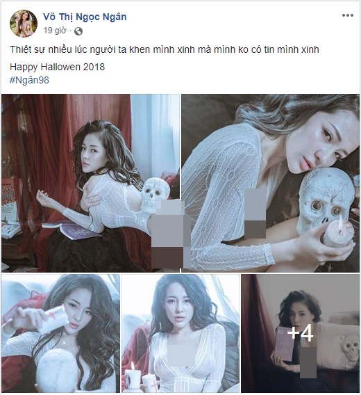 Vốn coi sự tai tiếng là bàn đạp giúp bản thân nổi tiếng nên "hot girl thị phi" Ngân 98 dường như quá quen với những chỉ trích trên mạng xã hội.