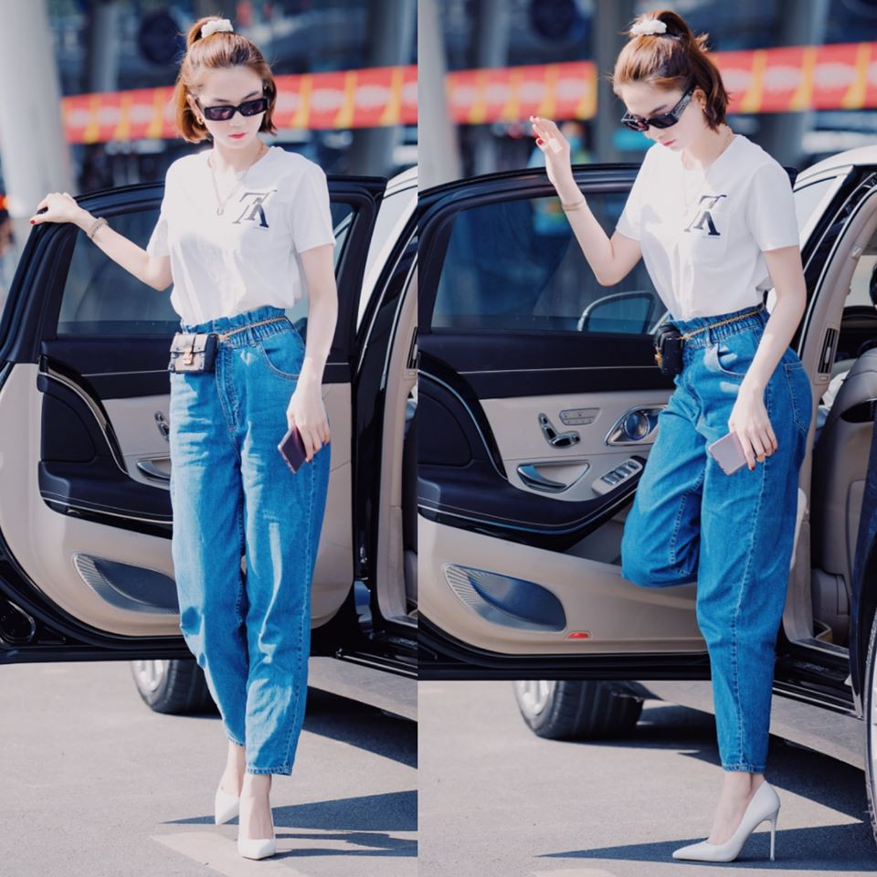 Người mẫu Ngọc Trinh ghi điểm trong mắt công chúng với hình ảnh chỉn chu và kín đáo hơn.