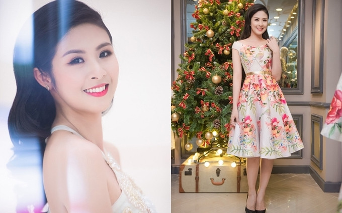 Trước đó, có một số tin đồn về việc bạn trai Ngọc Hân hiện làm việc ở Bộ Ngoại giao và hai người gắn bó bên nhau đã lâu. Ảnh: FBNV.