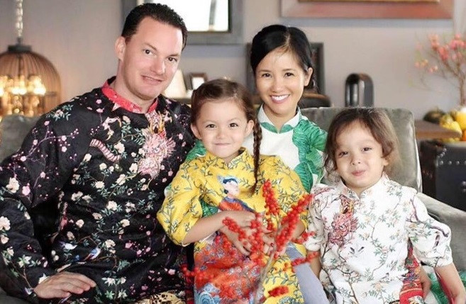 Trong chia sẻ của mình, chồng cũ Hồng Nhung nhấn mạnh anh và người bạn gái Thiri đã ở bên nhau khá lâu sau khi anh chia tay vợ. Ảnh: FBNV.