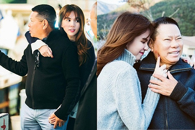 Nổi tiếng nhanh chóng sau khi được ông bầu Vũ Khắc Tiệp nâng đỡ, chân dài sinh năm 1989 có cơ hội tiếp xúc và trải qua nhiều mối tình với các đại gia. Ồn ào nhất là chuyện tình với tỷ phú Hoàng Kiều. Cả hai chia tay chóng vánh khi tỷ phú 72 tuổi phát hiện Ngọc Trinh "bắt cá hai tay".