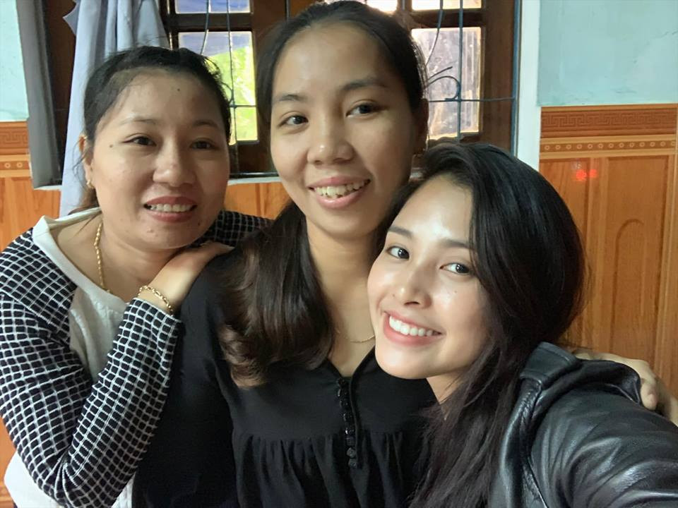 Hoa hậu Việt Nam 2018 thường xuyên để mặt mộc và tự tin với vẻ đẹp tự nhiên của mình.