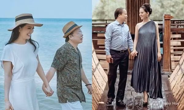 Hoa hậu quý bà thế giới 2017 còn bày tỏ cảm nhận tình yêu của hai vợ chồng ngọt ngào hơn cả sô cô la.