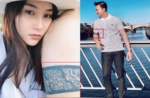 Trước khi công khai tình cảm với bạn trai doanh nhân, nữ diễn viên cũng có một thời gian úp mở về danh tính người đàn ông của mình.