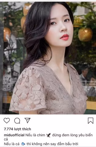 Dù đã chia tay nhưng Phan Thành vẫn thể hiện sự quan tâm đến tình cũ Midu.