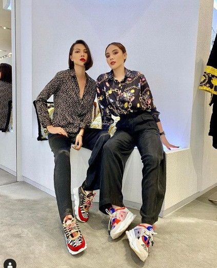 Nữ người mẫu khẳng định cô và Kỳ Duyên chỉ là chị em thân thiết.