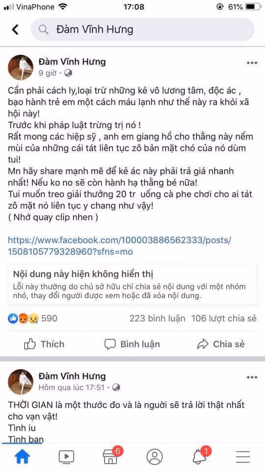 Dam Vinh Hung dat “quyen luc” nham cho: Sai mot ly, di mot dam-Hinh-2