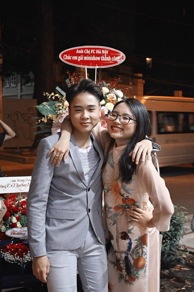 Nam ca sĩ 16 tuổi Quang Nhật cũng xem Phương Mỹ Chi như một người em trong nhà.