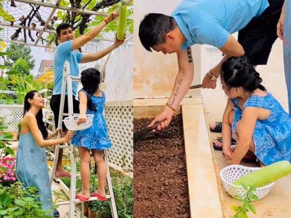 Lo anh con gai Thuy Tien - Cong Vinh dang yeu het nac-Hinh-2