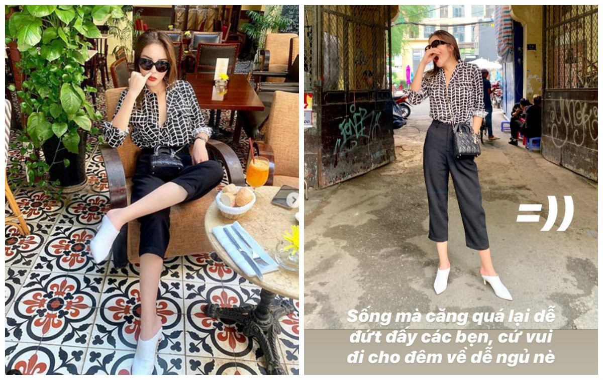 Thậm chí khi bị một dân mạng nhắc nhở: "Làm gì thì làm, nên nhớ mình là hoa hậu. Mọi cử chỉ nên để ý chút. Cái này nó không xấu, nhưng không đẹp cho lắm", Hoa hậu Việt Nam 2014 dường như tỏ ra thách thức anti-fan khi đăng ảnh đứng giữa đường há miệng ngáp, kèm dòng chú thích: "Sống mà căng quá lại dễ đứt đấy các bạn".