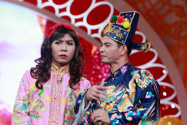 "Bắc Đẩu" Công Lý và "Nam Tào" Xuân Bắc tạo thành cặp bài trùng kết hợp ăn ý trong mỗi tình huống gây cười làm nên "thương hiệu" của Táo Quân.