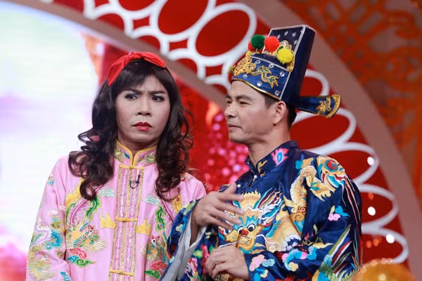 "Bắc Đẩu" Công Lý và "Nam Tào" Xuân Bắc tạo thành cặp bài trùng kết hợp ăn ý trong mỗi tình huống gây cười làm nên "thương hiệu" của Táo Quân.