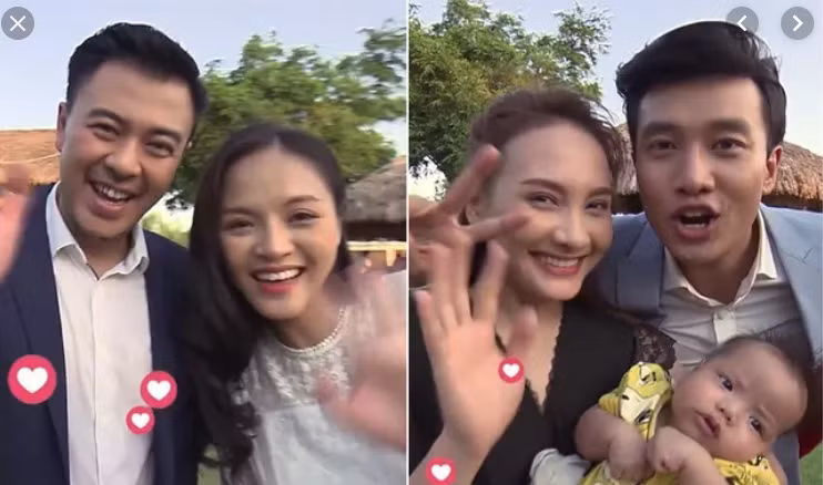 Sau màn cầu hôn là đám cưới đơn giản - gọn nhẹ theo đúng mong muốn của Thư và Vũ. Tuy vậy, khung cảnh quá sơ sài việc cô dâu mặc... váy đen, còn chú rể thì mặc vest màu... xanh da trời lại có vẻ chẳng ăn nhập cho lắm.