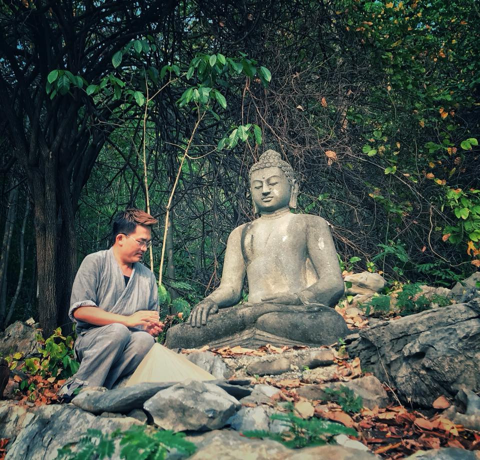 Anh coi làm việc thiện chính là sứ mệnh của mình. Ảnh: FBNV.