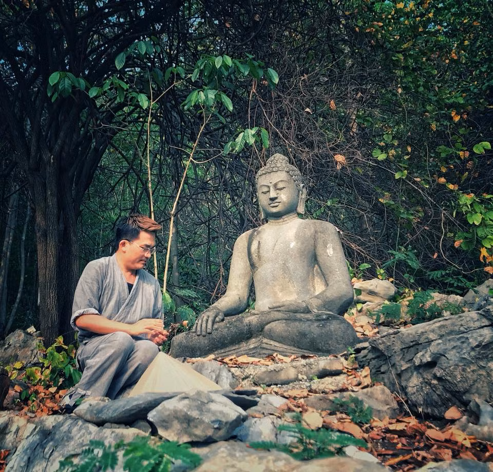 Anh coi làm việc thiện chính là sứ mệnh của mình. Ảnh: FBNV.