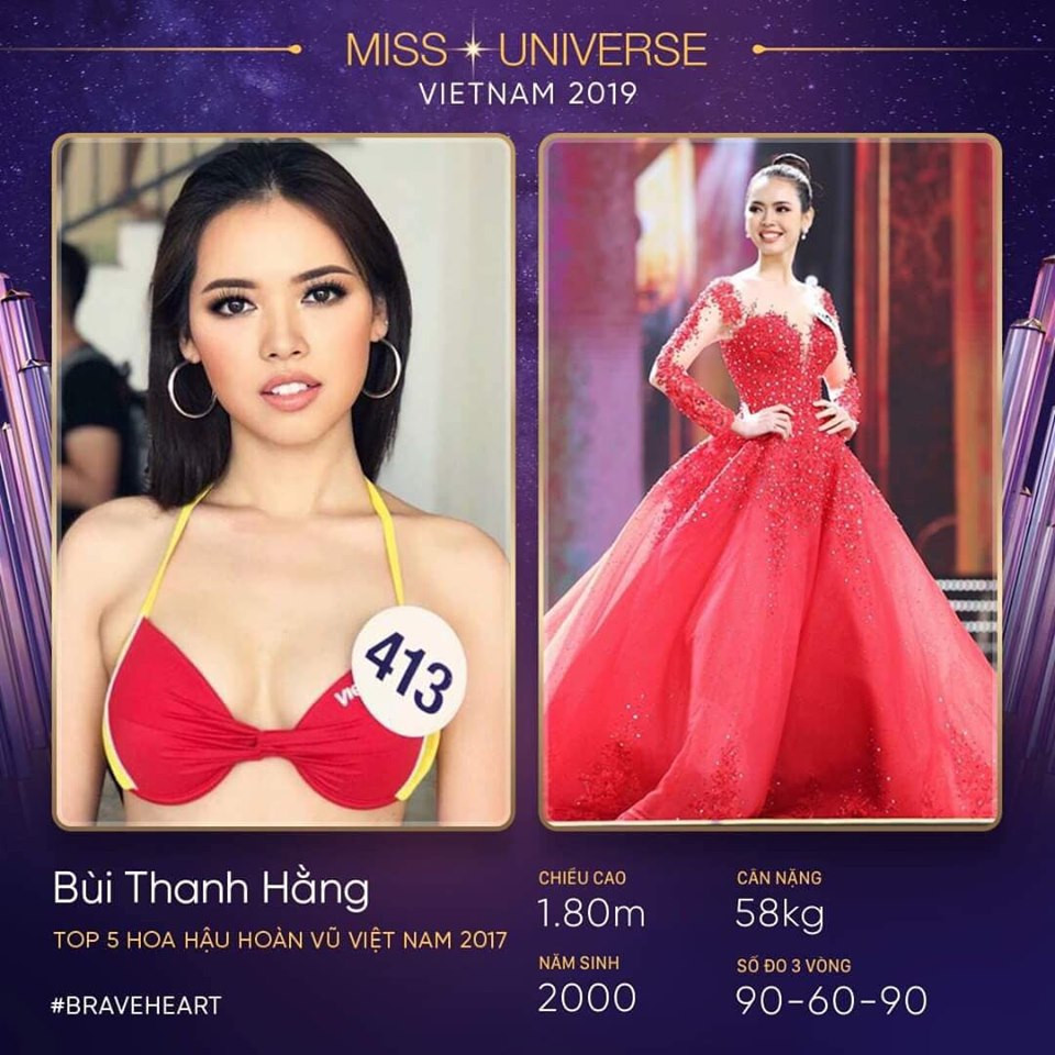 Trước khi lọt top 5 Hoa hậu Hoàn vũ Việt Nam 2017, Thanh Hằng từng đạt danh hiệu Hoa khôi Xây dựng 2011.
