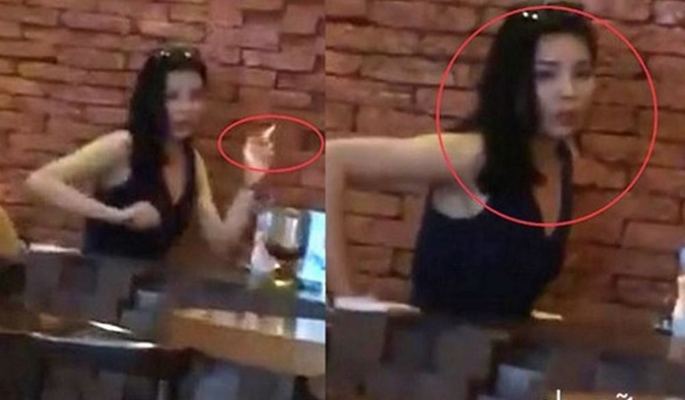 Scandal hút thuốc từng khiến người đẹp thành Nam bị chỉ trích gay gắt.