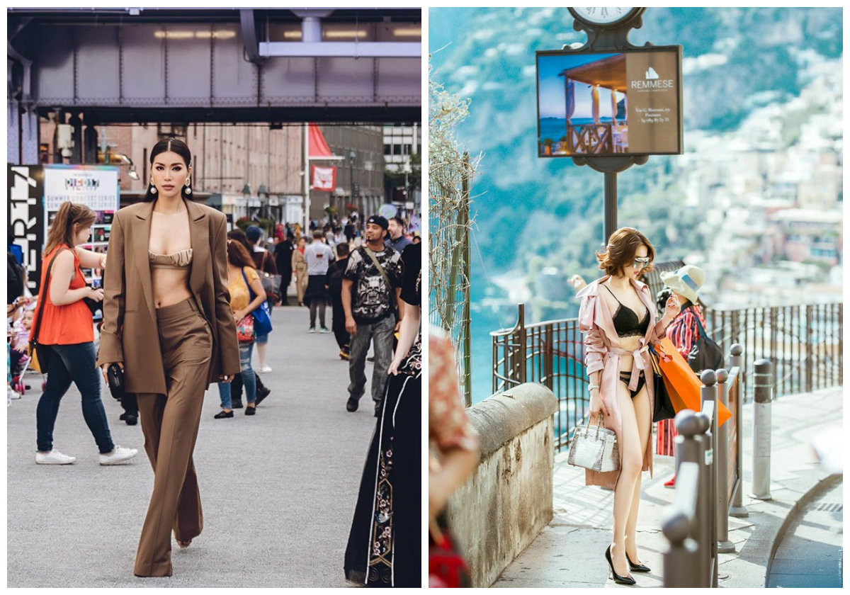 Minh Tú mặc hở ra đường đẳng cấp “ăn đứt” Ngọc Trinh Minh Tu mac ho ra duong dang cap “an dut” Ngoc Trinh