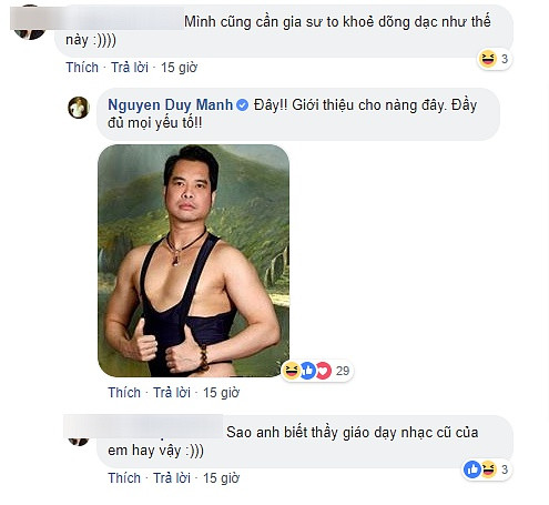 Không những thế, Duy Mạnh còn từng chẳng ngại “đào mộ” hình ảnh phản cảm trước kia của Ngọc Sơn ra làm trò vui trên mạng xã hội, kèm theo tiết lộ "nhạy cảm" gây sốc về quá khứ của đàn anh. Ảnh: FBNV.