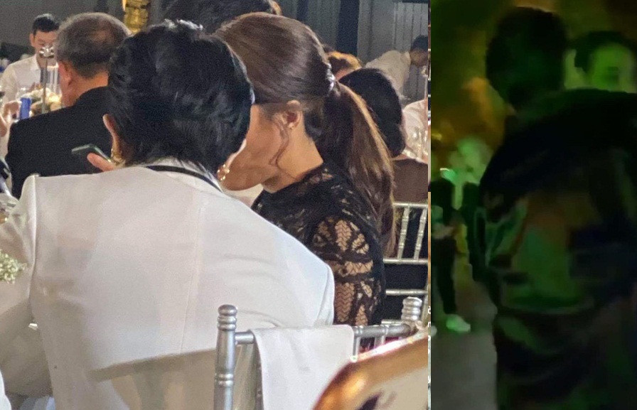 Nghi vấn Hoàng Thùy Linh và Gil Lê hẹn hò lại được dấy lên khi cả hai dành cho nhau những cử chỉ thân mật.