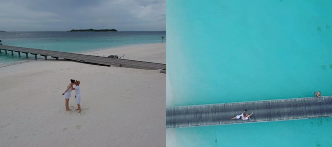 Tháng 6/2018, cặp đôi vướng nghi vấn sắp làm đám cưới sau khi cùng chia sẻ khoảnh khắc hôn nhau lãng mạn ở đảo quốc xinh đẹp. Những hình ảnh này còn được đồn đoán là ảnh cưới của cặp đôi.