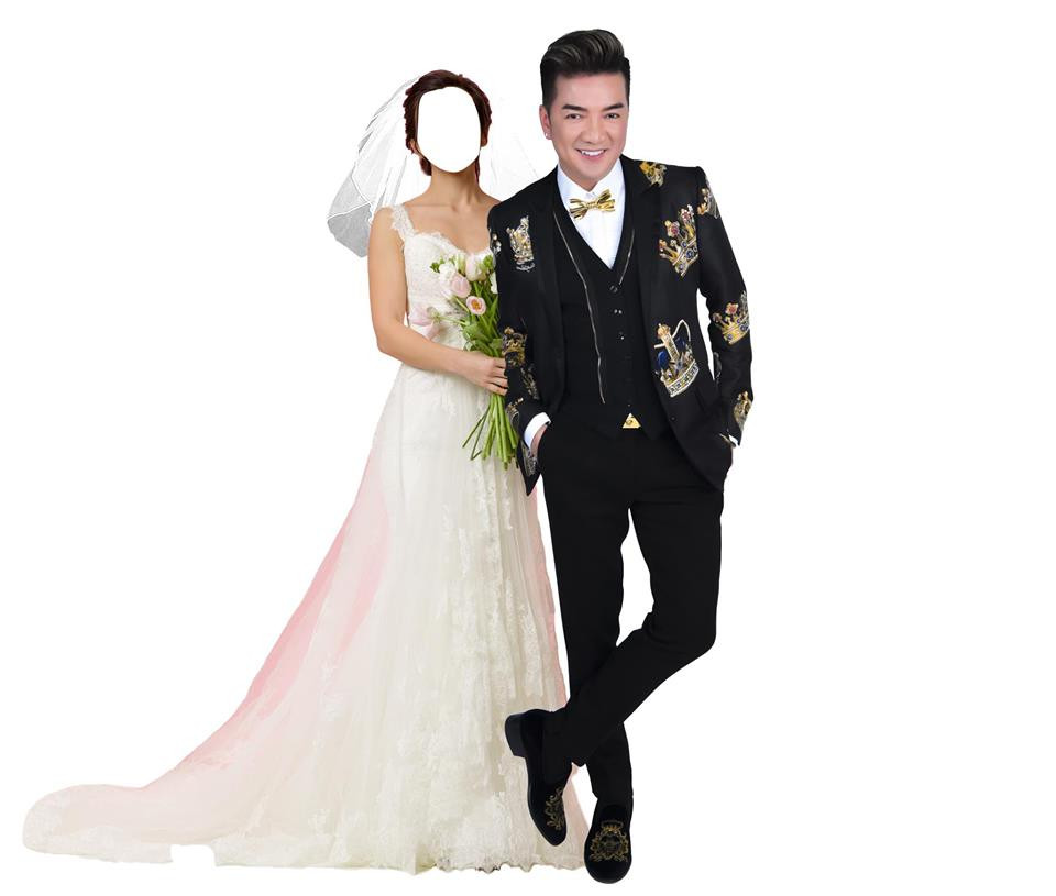 Dam Vinh Hung khoe anh cuoi, “nga ngua” truoc danh tinh co dau