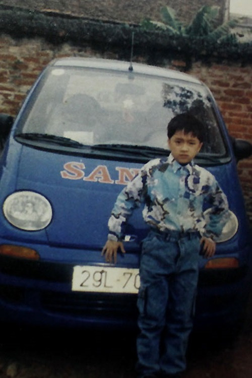 Hương Giang hồi nhỏ là một cậu bé khôi ngô.