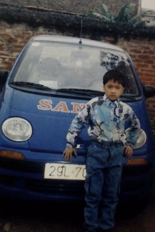 Hương Giang hồi nhỏ là một cậu bé khôi ngô.