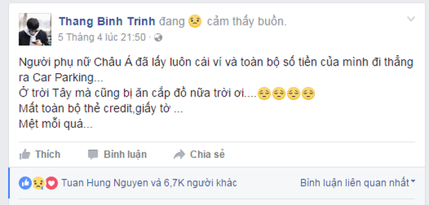 Bị móc túi, trộm ví, thất lạc hành lý... là những sự cố thường không hiếm gặp trong những chuyến lưu diễn nước ngoài của sao Việt, khiến họ lâm vào cảnh khốn đốn.
