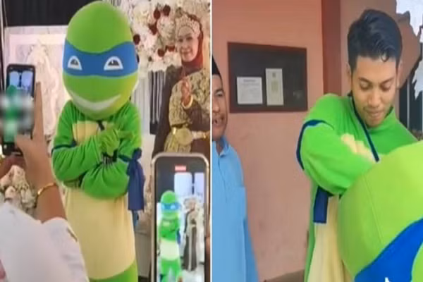 Hoa ninja rua o dam cuoi ban gai cu, ly do bat ngo