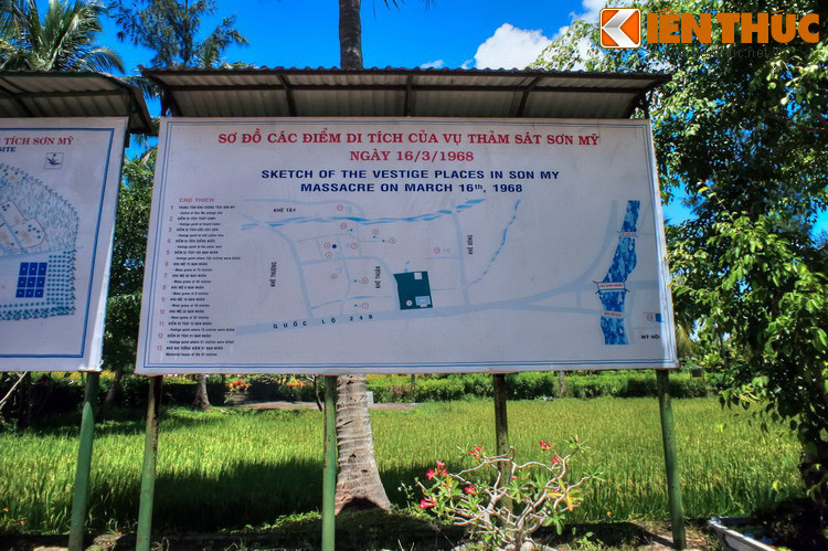 Khu chứng tích là một tổng thể các địa điểm ghi dấu tội ác của quân Mỹ đối với đồng bào ta, bao gồm các di tích gốc, đã được bảo tồn tôn tạo như các nền nhà, hầm trú ẩn nơi người dân bị bắt và giết hại...