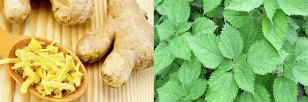 Bột bánh được làm từ những chiếc lá gai to, già, dùng tay gỡ bỏ phần gân lá lớn để không bị vướng phần xơ. Sau khi tách, lá gai được luộc với lá gừng để tạo mùi thơm đặc trưng chừng 10-15 phút rồi vớt ra.