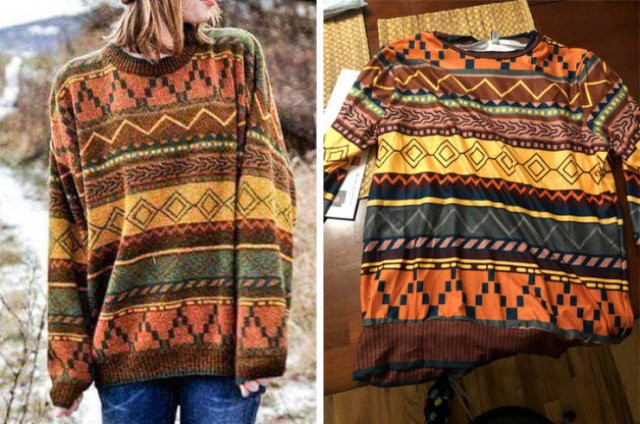 Họa tiết áo đã được chúng tôi in y nguyên bản gốc.