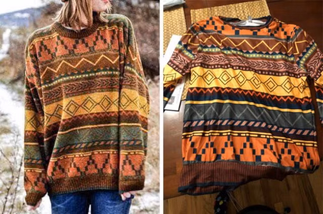 Họa tiết áo đã được chúng tôi in y nguyên bản gốc.