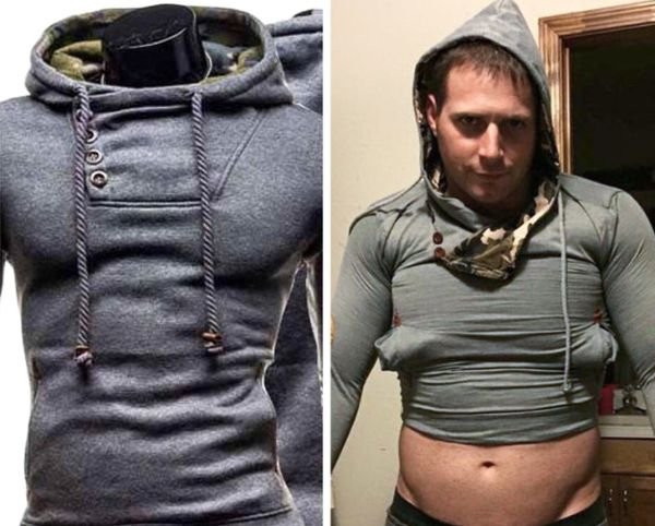 Chỉ tại bụng của khách ngoài khuôn khổ mà thôi!