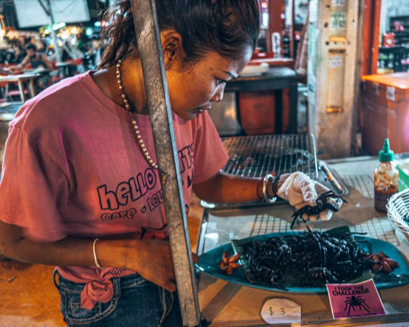 Món nhện ở Siêm Riệp, Campuchia