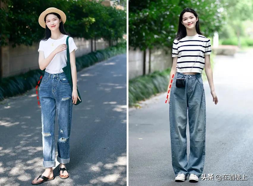 Tuy nhiên cũng cần chú ý, những chiếc quần có đường may hai bên hông gấp khúc, bóp chặt eo sẽ khiến phần đũng dễ nhăn nhúm khi mặc.