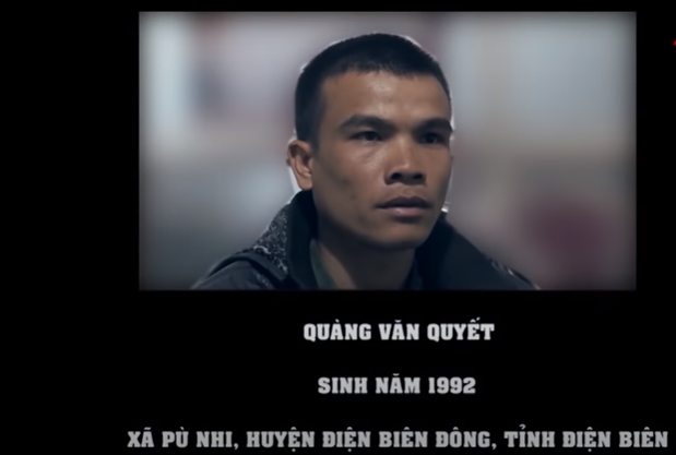 Sau 3 ngày liên tục triển khai các tổ công tác, kiên trì điều tra xác minh tại nhiều địa bàn, đến khoảng 10h ngày 9/2/2017, Công an xác định được đối tượng Quàng Văn Quyết (SN 1992, trú tại bản Lọng Khoang, xã Hát Lót, huyện Mai Sơn, tỉnh Sơn La) chính là thủ phạm gây ra vụ án mạng nói trên và tiến hành bắt giữ đối tượng.