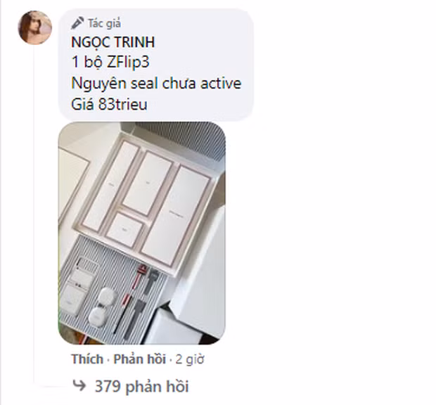 Phần lớn hàng hiệu Ngọc Trinh thanh lý lần này là các món trang sức vàng, hột xoàn như vòng cổ, khuyên tai. Trong đó, đáng chú ý nhất là bông tai kim cương giá 36,3 triệu đồng. Ảnh chụp màn hình