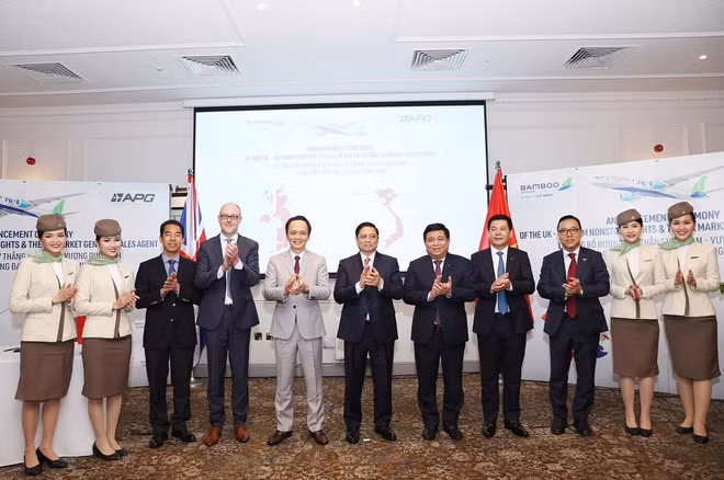 Bamboo Airways cong bo duong bay thang Viet - Anh