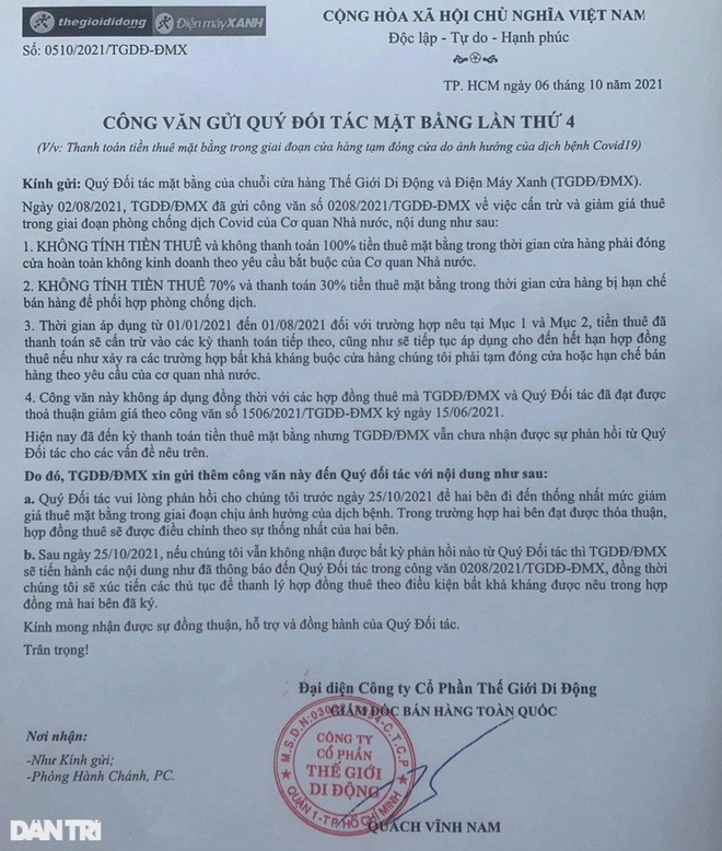 Chuyen gia noi gi ve lum xum tu mien giam tien mat bang cua The Gioi Di Dong?