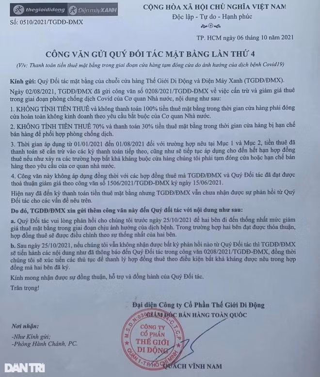 Chuyen gia noi gi ve lum xum tu mien giam tien mat bang cua The Gioi Di Dong?