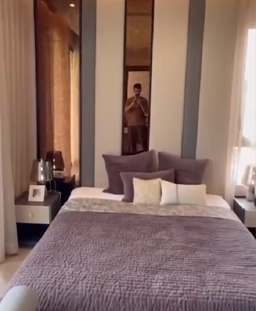 Nhà có 2 phòng ngủ nhỏ và 1 phòng ngủ master vô cùng rộng rãi. CEO S.Tix Coffee tiết lộ muốn mua căn nhà để dành tặng mẹ. Ảnh chụp màn hình