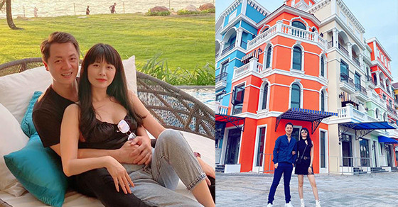 Trước đó, vào dịp kỷ niệm 7 năm ngày cưới, ca sĩ Đăng Khôi chi 40 tỷ đồng mua tặng bà xã Thủy Anh chuỗi biệt thự ở Phú Quốc. Nguồn ảnh: FBNV
