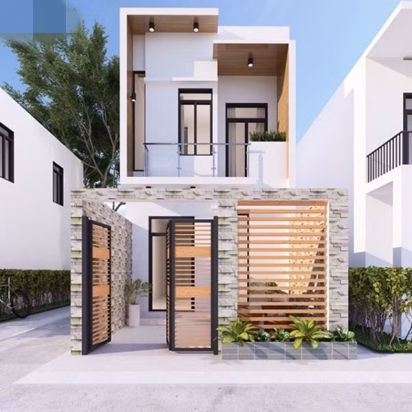 Căn nhà ấn tượng với thiết kế đầy sự ngẫu hứng, không quá cầu kì, mang đến sự mềm mại, nhẹ nhàng. Ảnh: CBS