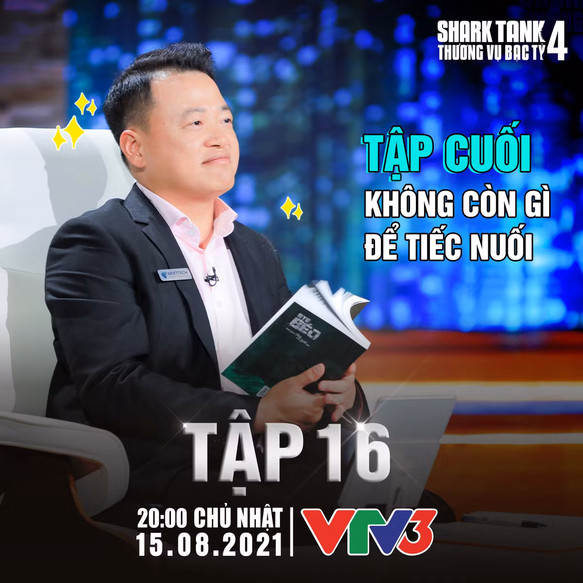 Trong chương trình Shark Tank Việt Nam, Shark Bình không ít lần khiến các Shark khác "choáng". Đơn cử như trong năm 2021, Shark Bình đặt cọc ngay cho Coolmate 500.000 USD trên sóng truyền hình. Ảnh: FBNV