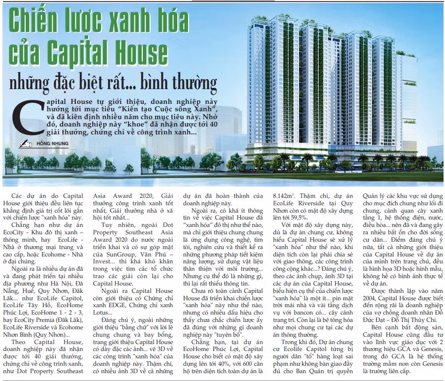 Chien luoc xanh hoa cua Capital House: Nhung dac biet rat... binh thuong-Hinh-2